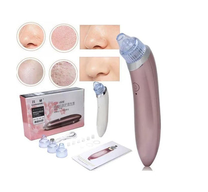 Rechargeable Blackhead Remover Vacuum  Pore Cleaner & Acne Suction Device