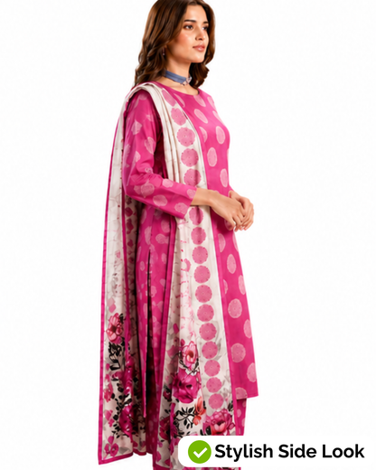 Original 3-Piece Unstitched Printed Lawn Suit